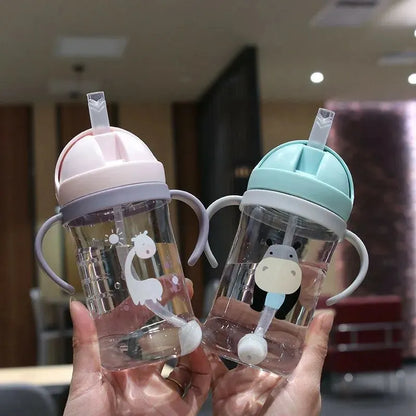 SipBuddy™ Leak‑Proof Straw Bottle (350ml)
