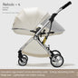 CloudWalker – Premium Leather Baby Stroller