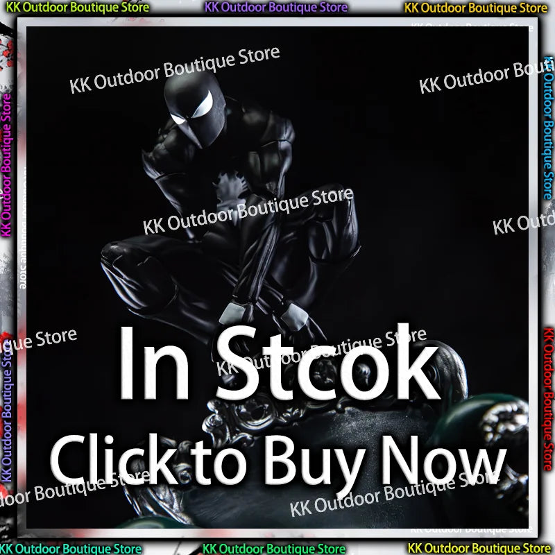 Spider Man Symbiote Black Suit Action Figure