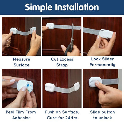Baby Safety Lock Drawer Straps