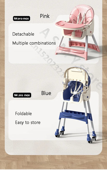 Foldable Baby Dining Chair