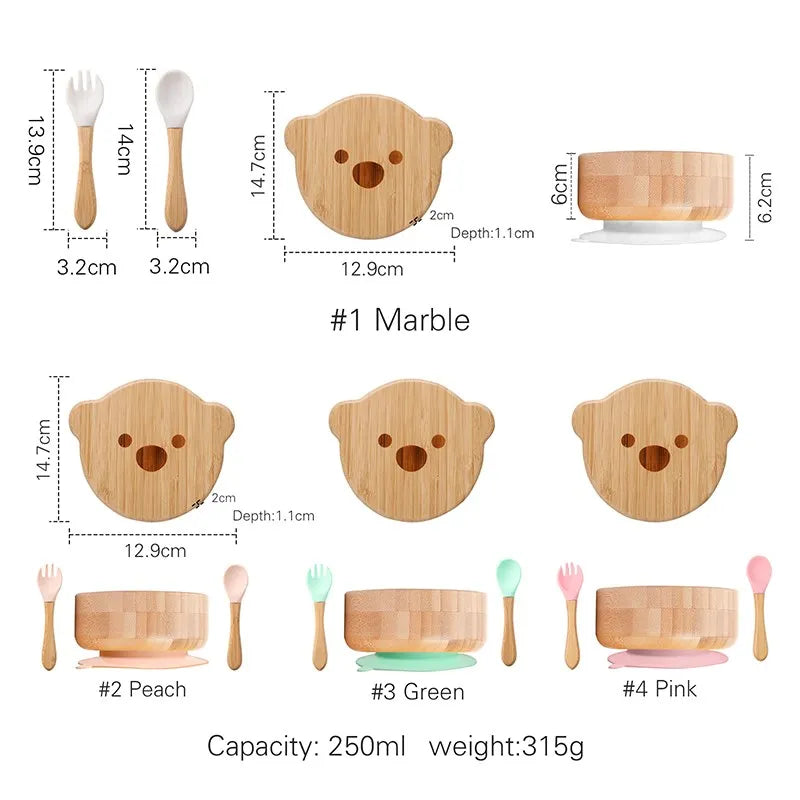 BambooNest™ Baby Tableware Set