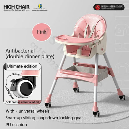Foldable Baby Dining Chair