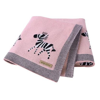 Cotton Knitted Swaddle Blanket