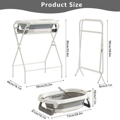 BathEase™ 3‑in‑1 Baby Bath Station