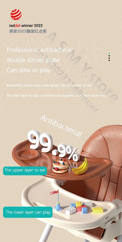 Foldable Baby Dining Chair
