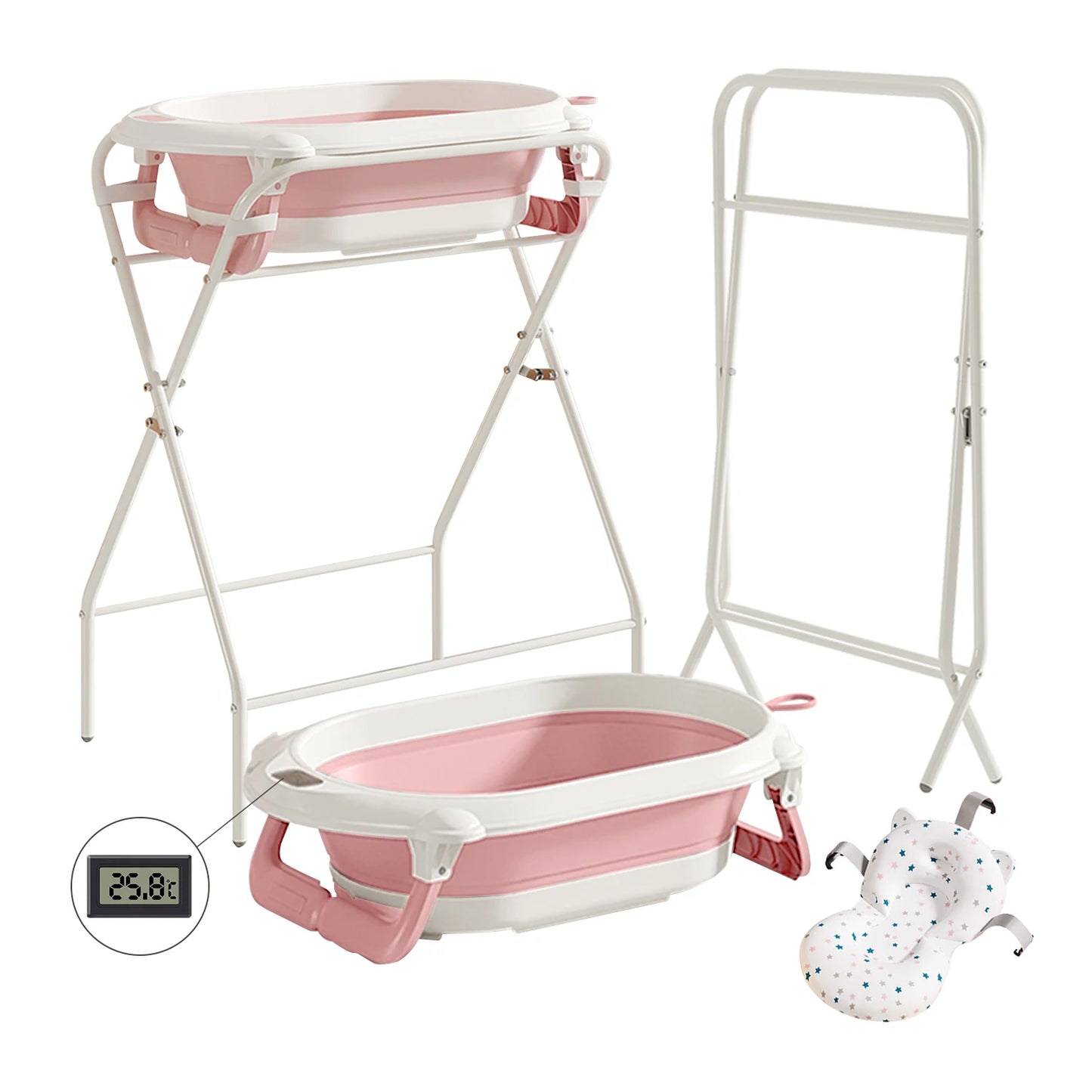 BathEase™ 3‑in‑1 Baby Bath Station