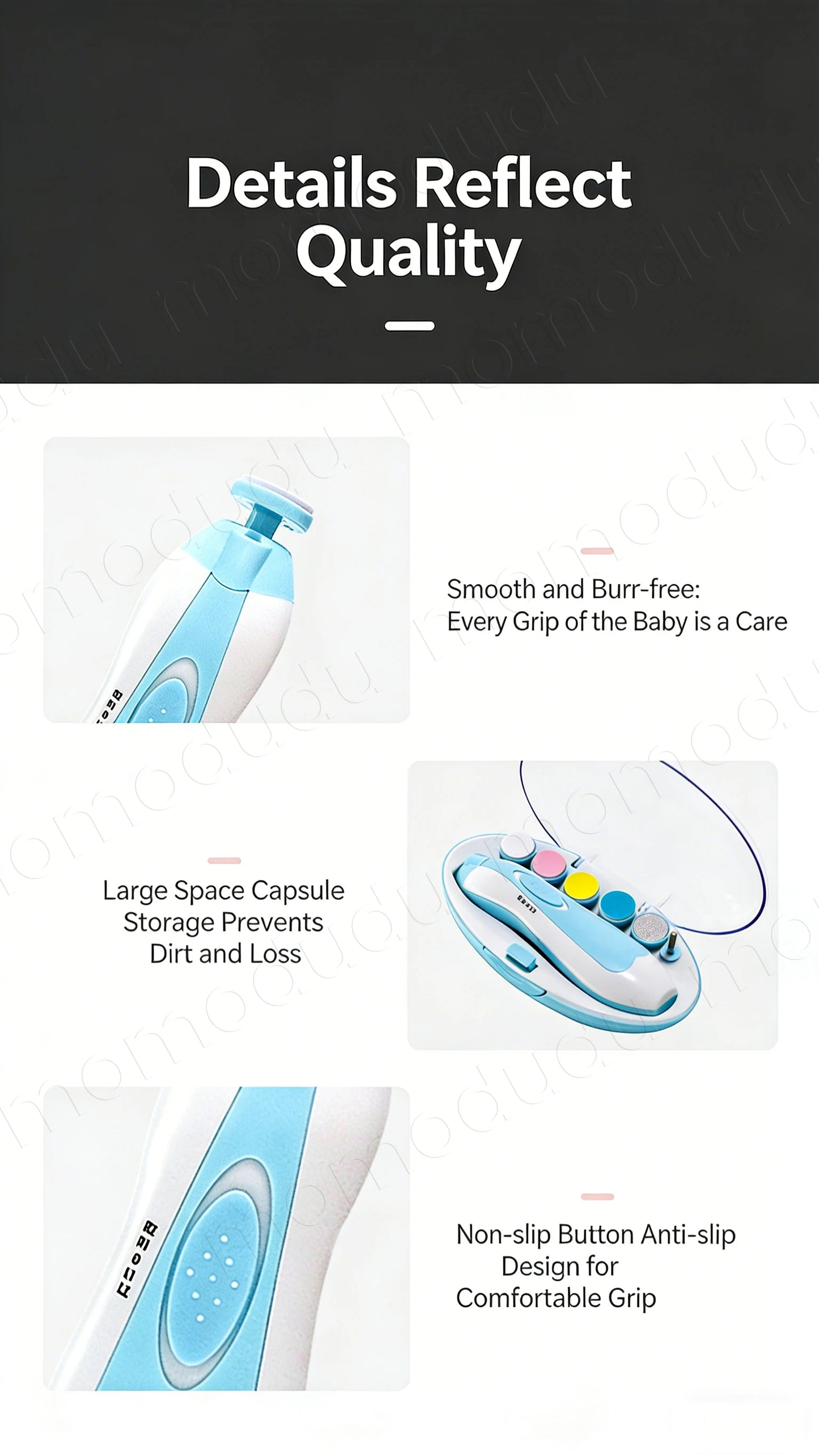 Electric Baby Nail Trimmer