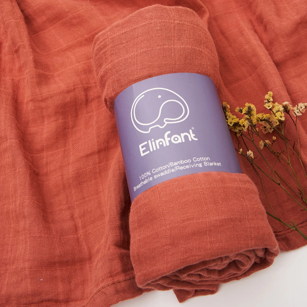 Cotton Muslin Swaddle Blanket
