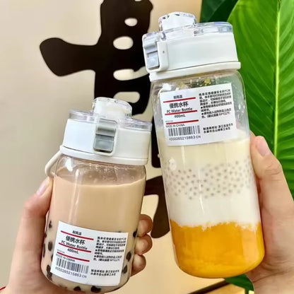 Portable Transparent Kawaii Water Bottle