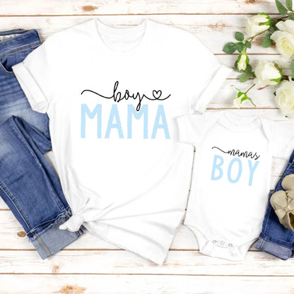 Mama & Mama’s Boy Matching Tee Set