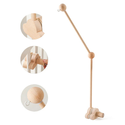 Baby Wooden Bed Bell Bracket Mobile