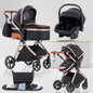 LuxeNest  3-in-1  Baby Strolle