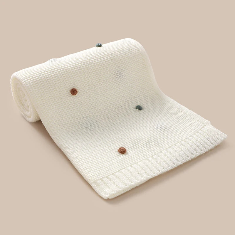 Knit Baby Blanket (90x70cm)