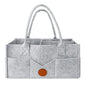 FeltEase™ Large Diaper Storage Tote