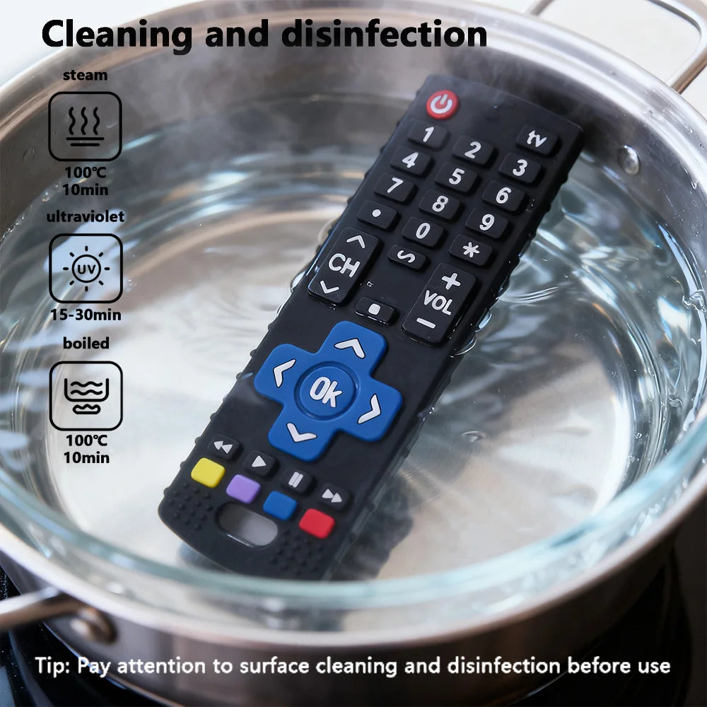 Remote Control Silicone Teether