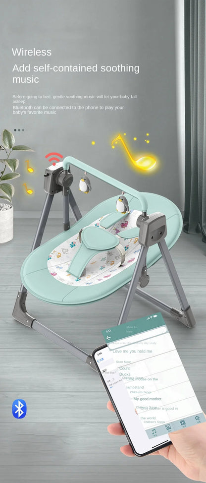 SereniNest™ Portable Electric Cradle