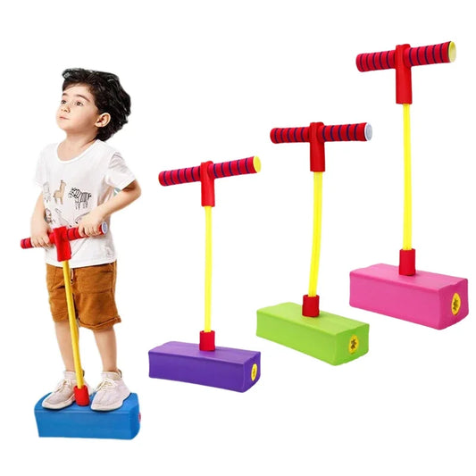 Kids Grow Taller Balance Toy Frog Jumping Set