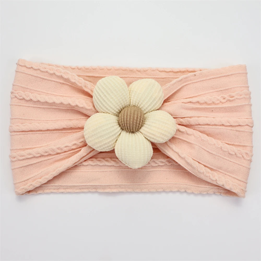 Floral Nylon Baby Headband