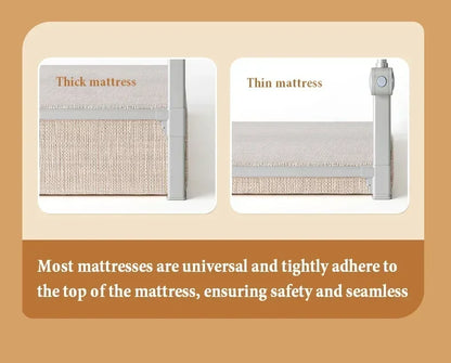 Foldable Baby Bed Guard Rail