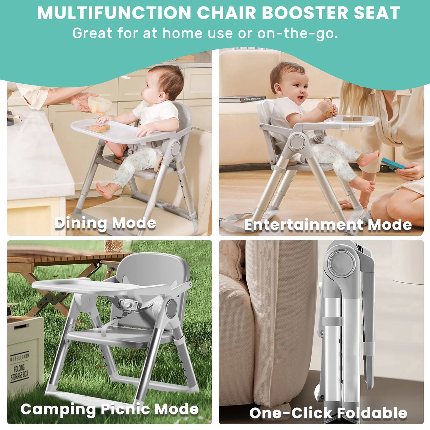 Baby Folding Booster Seat