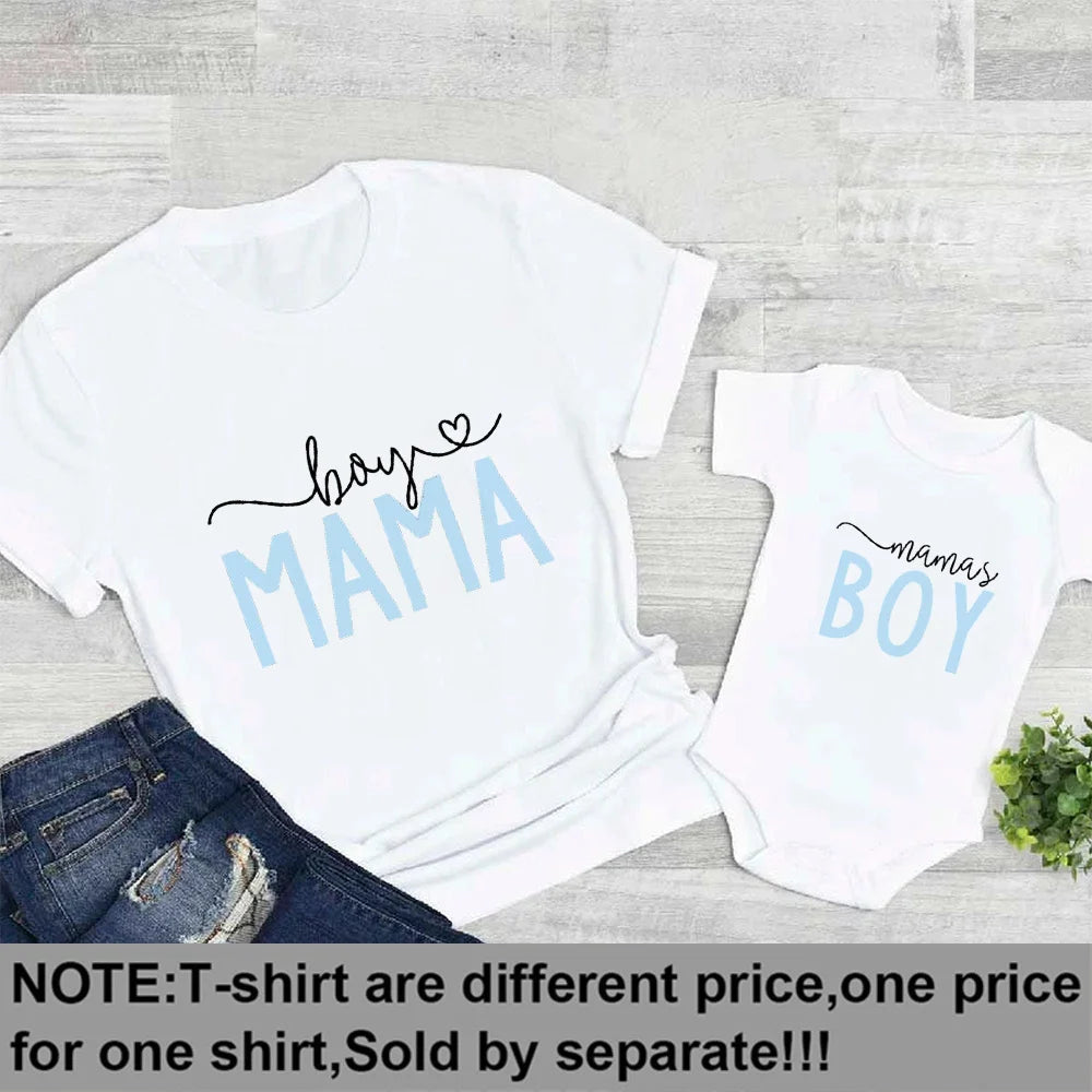 Mama & Mama’s Boy Matching Tee Set