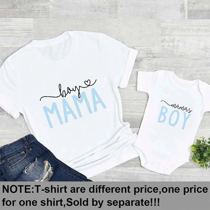 Mama & Mama’s Boy Matching Tee Set