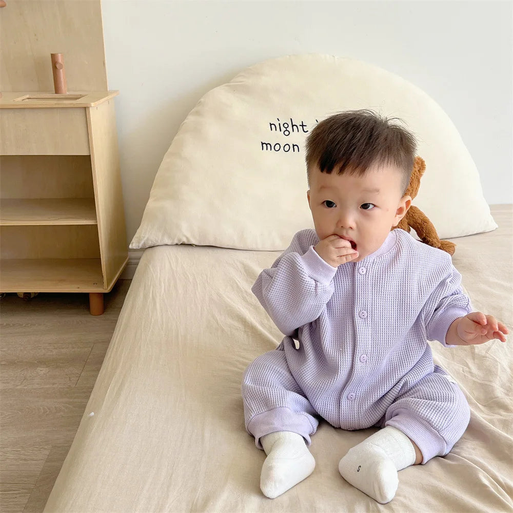 Waffle Baby Jumpsuit