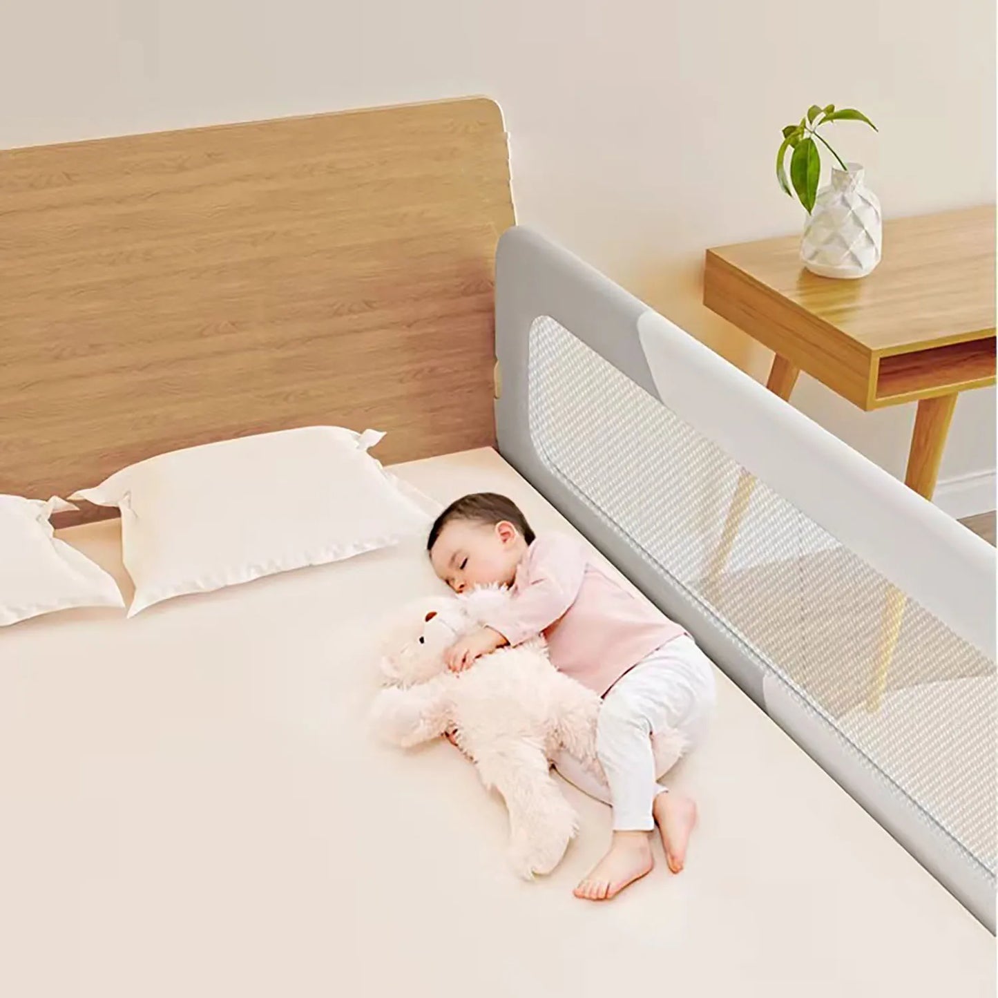 Foldable Baby Bed Guard Rail