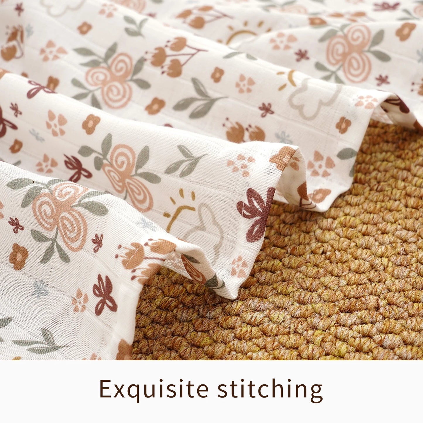 Cotton Muslin Swaddle Blanket