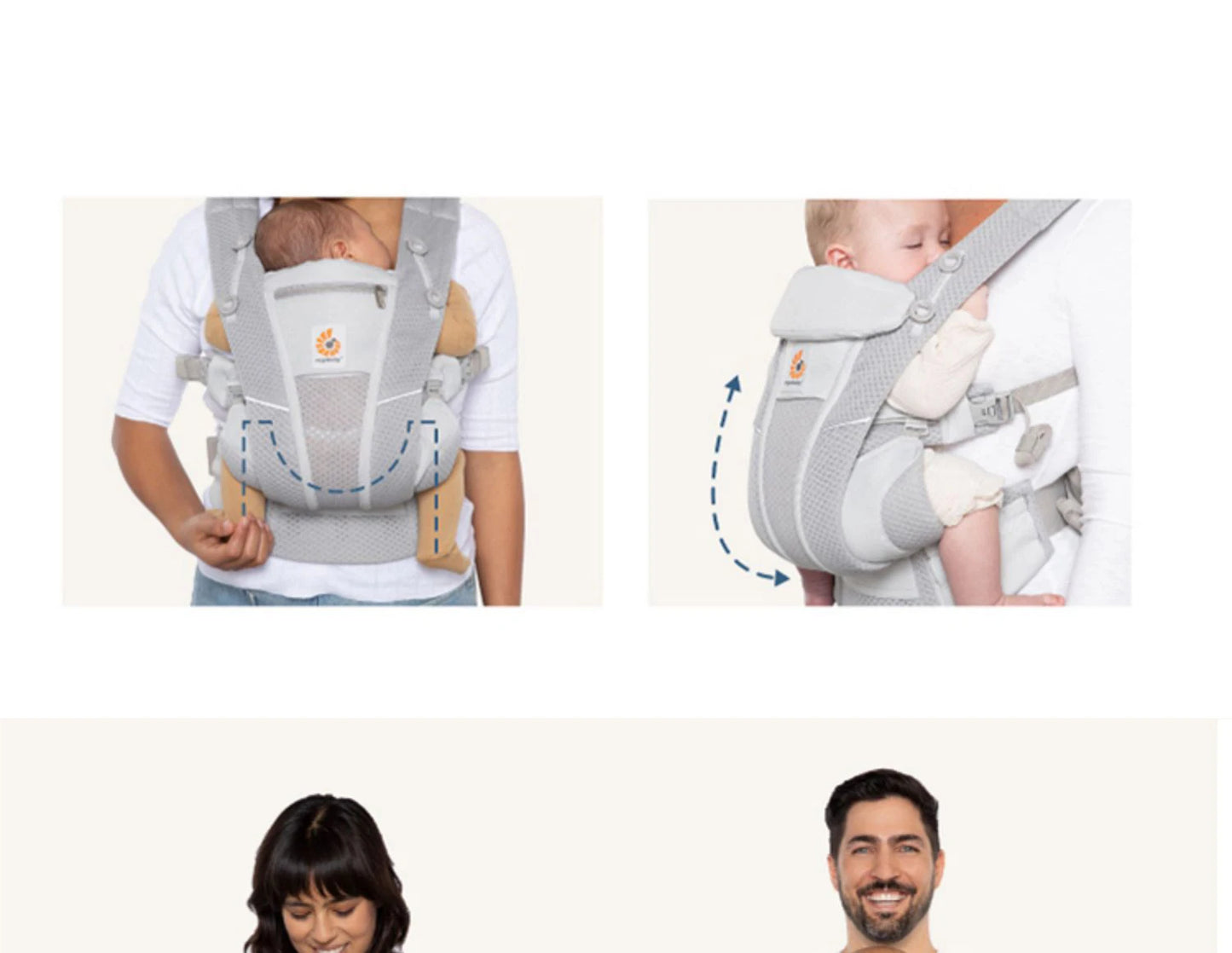 Breathable Mesh Baby Carrier