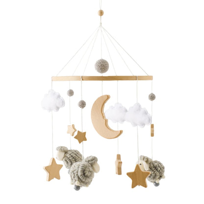 Baby Wooden Bed Bell Bracket Mobile
