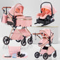 LuxeNest  3-in-1  Baby Strolle