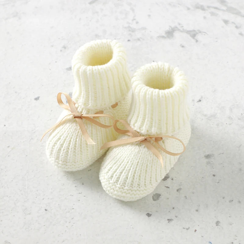 Knitted Newborn Baby Shoes