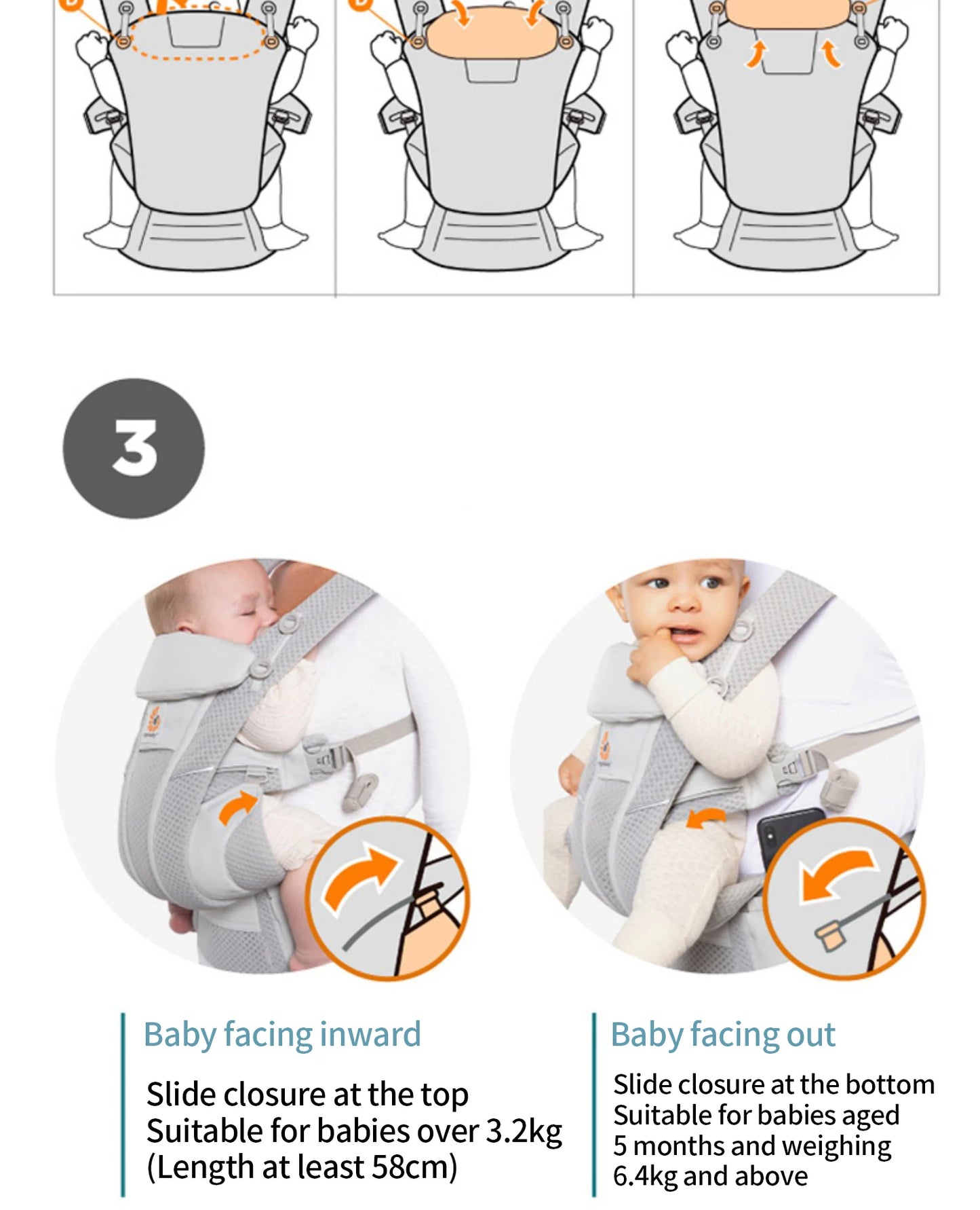 Breathable Mesh Baby Carrier