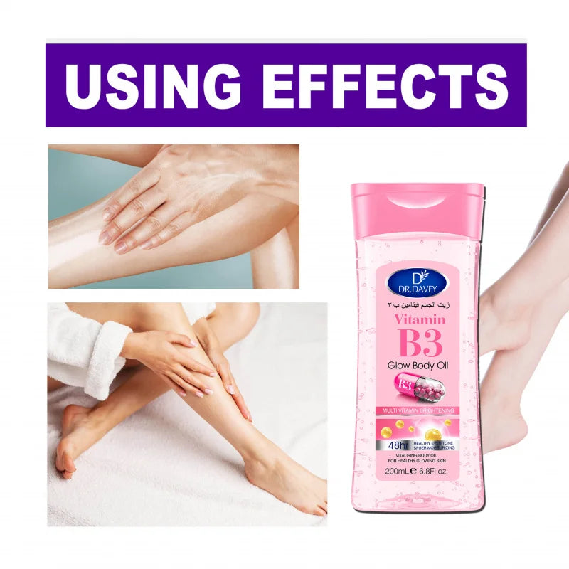 GlowSilk™ Vitamin B3 Body Oil