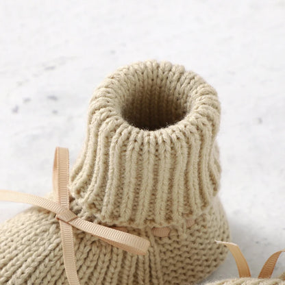 Knitted Newborn Baby Shoes