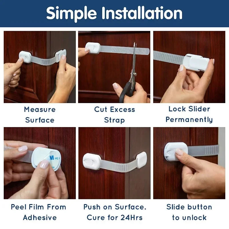 Baby Safety Lock Drawer Straps