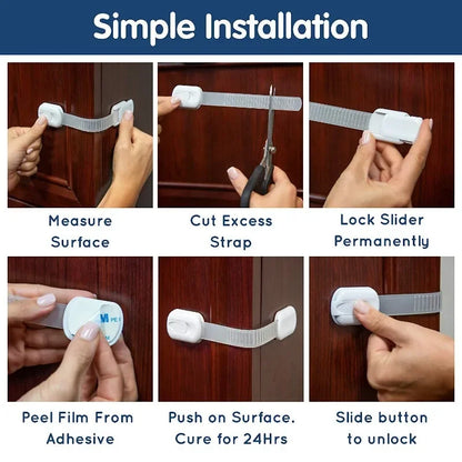 Baby Safety Lock Drawer Straps