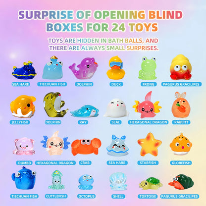 🎁 “Magic Bath Bomb Box – 24 Surprises of Fun!” 🛁✨