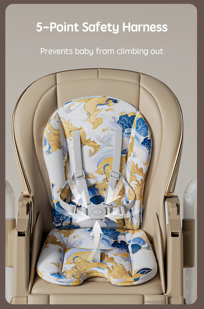 PANGDUBE 2-in-1 Baby High Chair Rocker