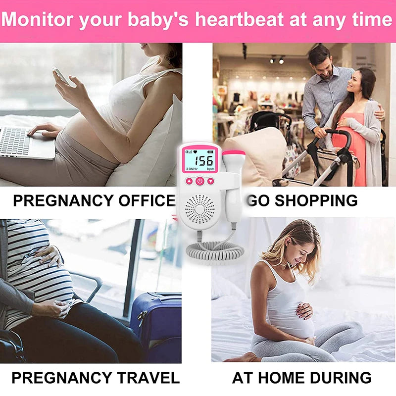 Home Fetal Doppler Heart Monitor