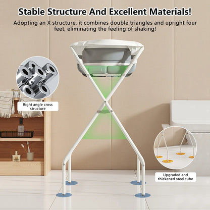 BathEase™ 3‑in‑1 Baby Bath Station