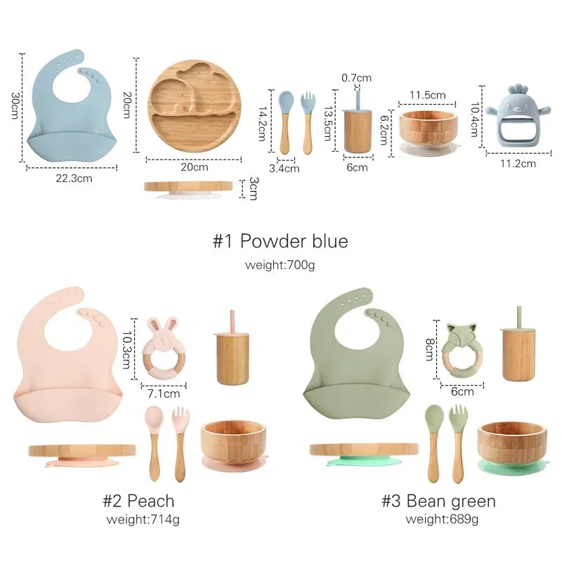 BambooNest™ Baby Tableware Set