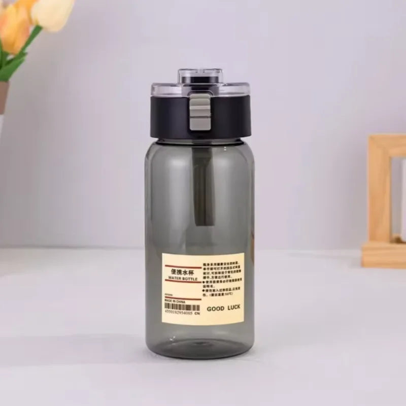 Portable Transparent Kawaii Water Bottle