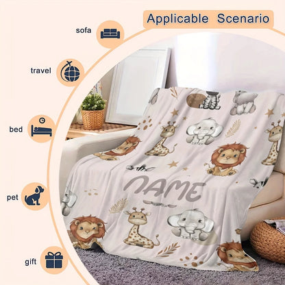 CosyTales™ Personalised Blanket 🧸❤️