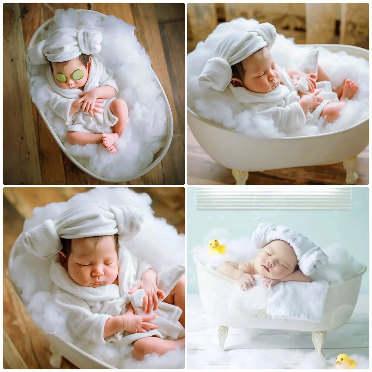 Newborn Photography Outfit Set (5pcs)