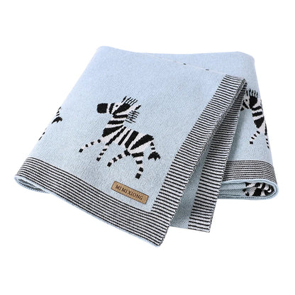 Cotton Knitted Swaddle Blanket