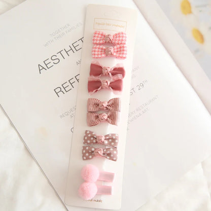 Baby Bow Scrunchie Set