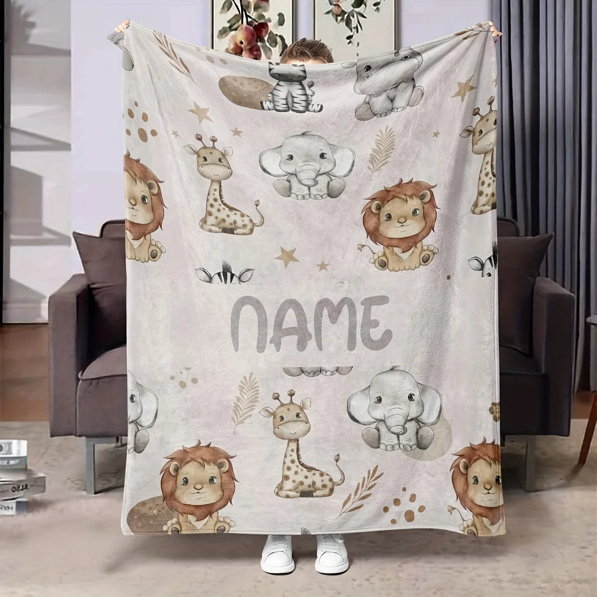 CosyTales™ Personalised Blanket 🧸❤️